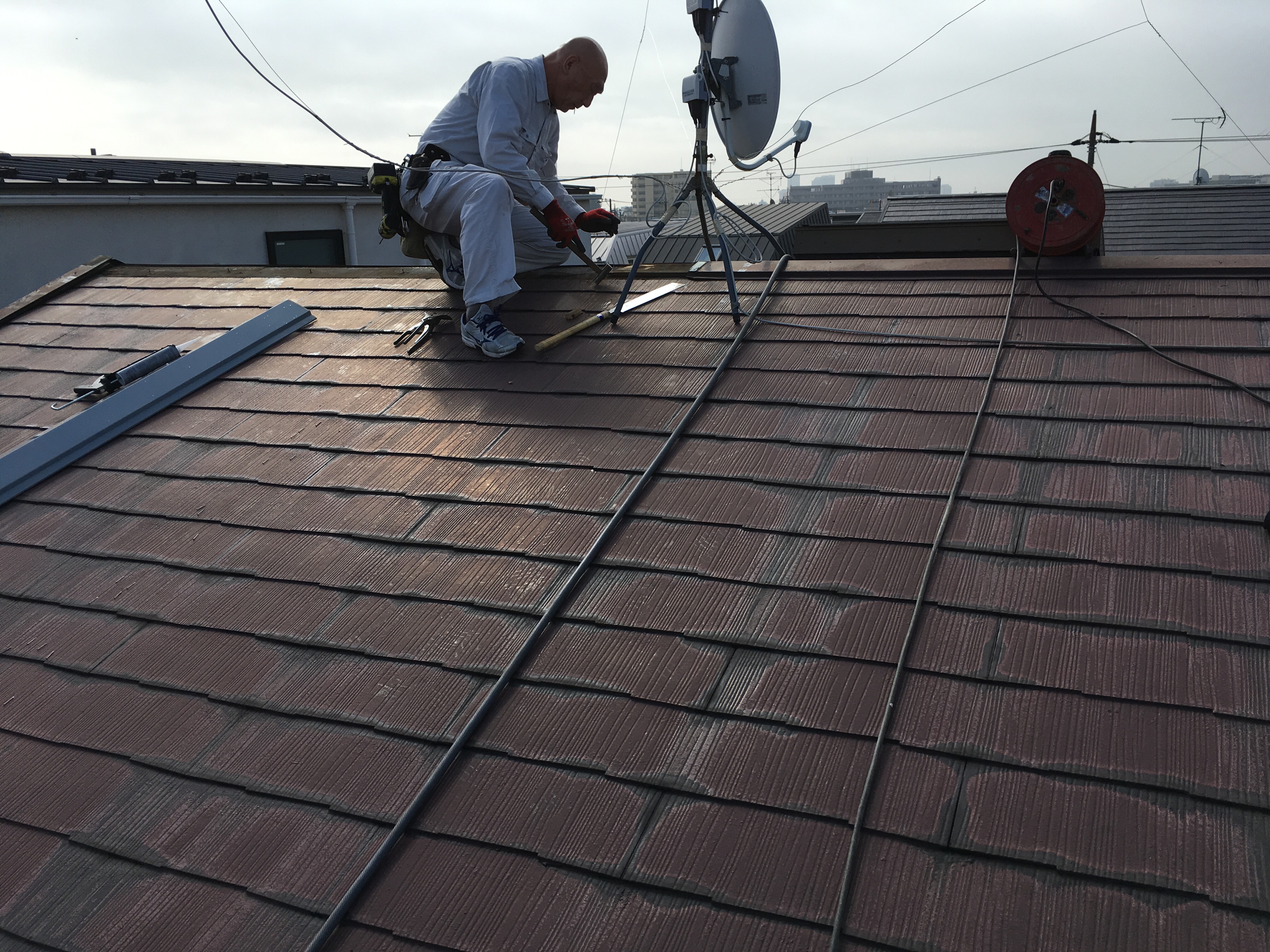 世田谷区 西村邸 屋根塗装