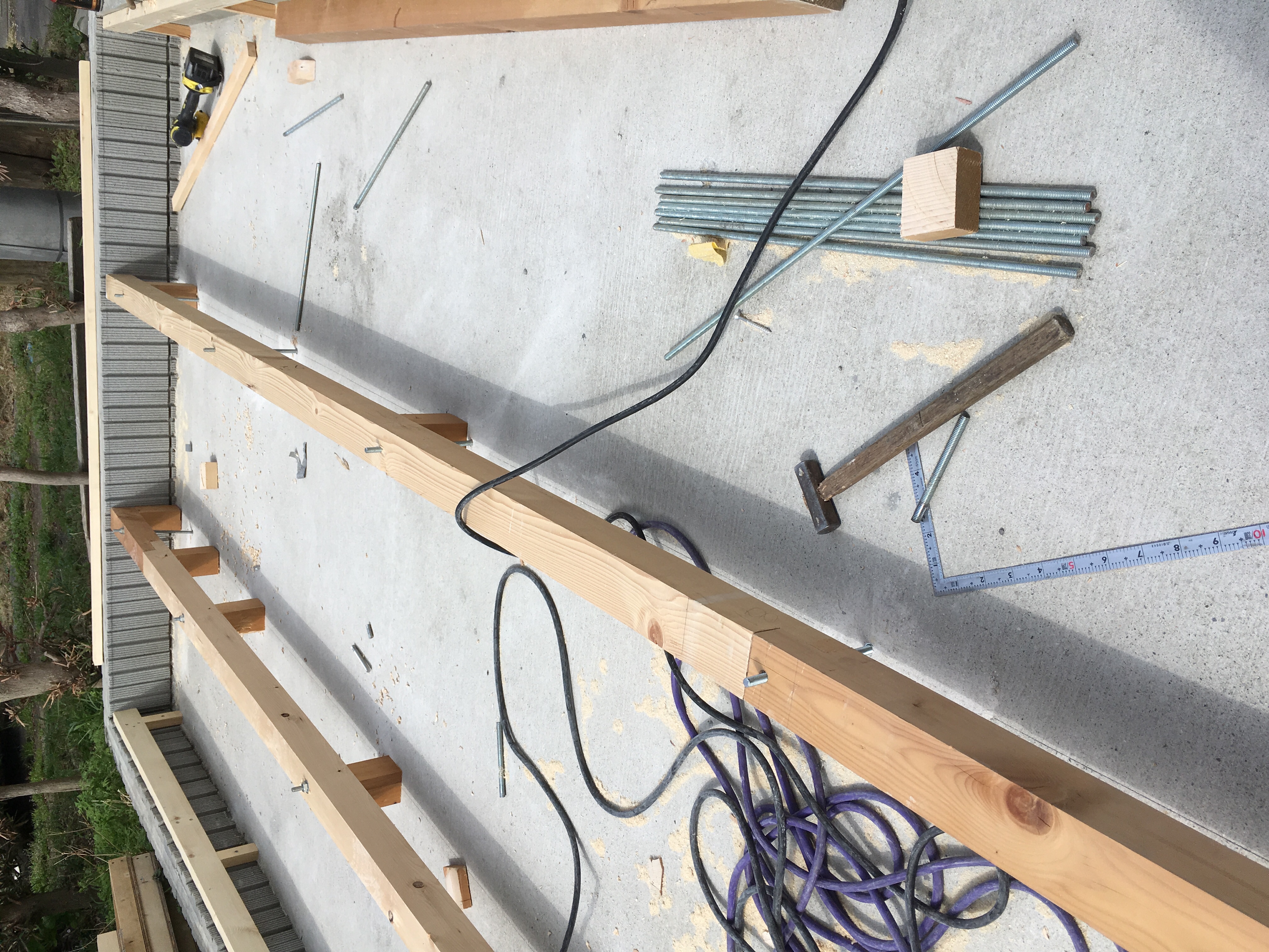 葉山町で新築倉庫